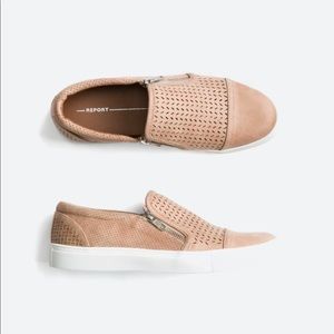 Leather/Canvas Casual Shoes